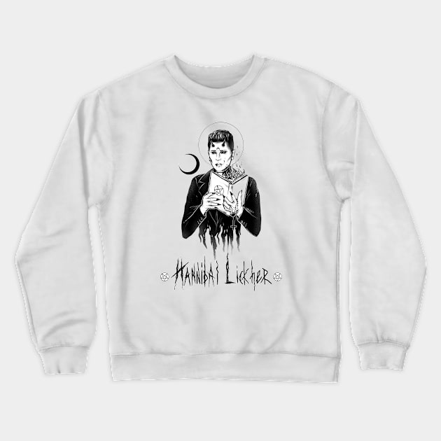 Original Hannibal Lickher Design Crewneck Sweatshirt by Hannibal Lickher